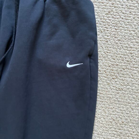 y2k baggy nike logo sweatpants joggers 30x28 drawstring athleticwear sportswear - Picture 2 of 5